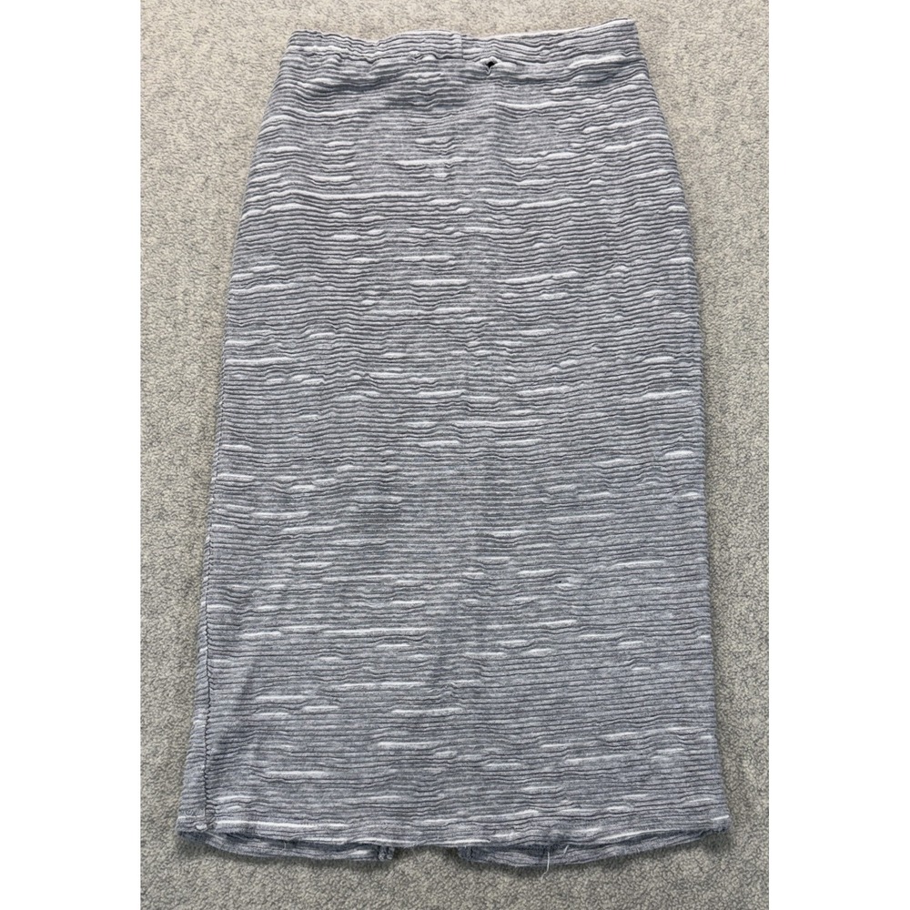 Dolan Left Coast Collection Womens Pencil Skirts Marled Gray USA Made Y2K S